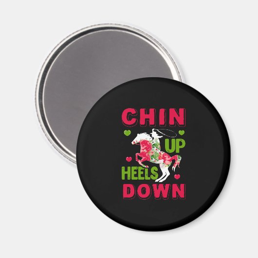 Equestrian Gift | Helling omhoog omlaag Magneet (Voorkant / Achterkant)