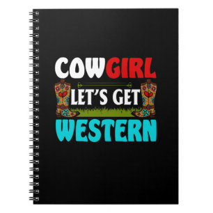 Equestrian Gift   Koeweitjes Western Notitieboek