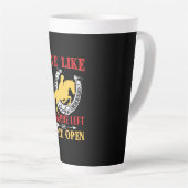 Equestrian Gift Live Like Someone Left Latte Mok (Rechterhoek)
