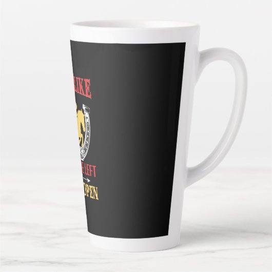Equestrian Gift Live Like Someone Left Latte Mok (Rechts)