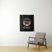 Equestrian Gift | Nooit een oma onderschatten Wandkleed (In situ)