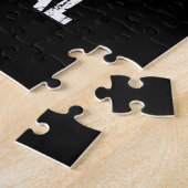 Equestrian Gift | Nooit opgeven tot Bereik Legpuzzel (Zijkant)