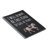 Equestrian Gifts For Women Girls Horse Lover Her Notitieboek (Rechterzijde)