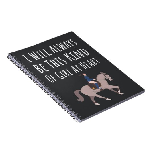 Equestrian Gifts For Women Girls Horse Lover Her Notitieboek (Rechterzijde)