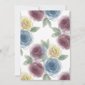 Equestrian Graduation Party Invitation Kaart (Achterkant)