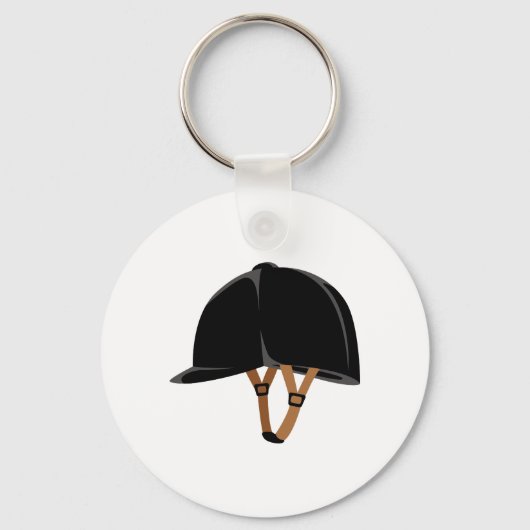 Equestrian Helmet Sleutelhanger (Voorkant)