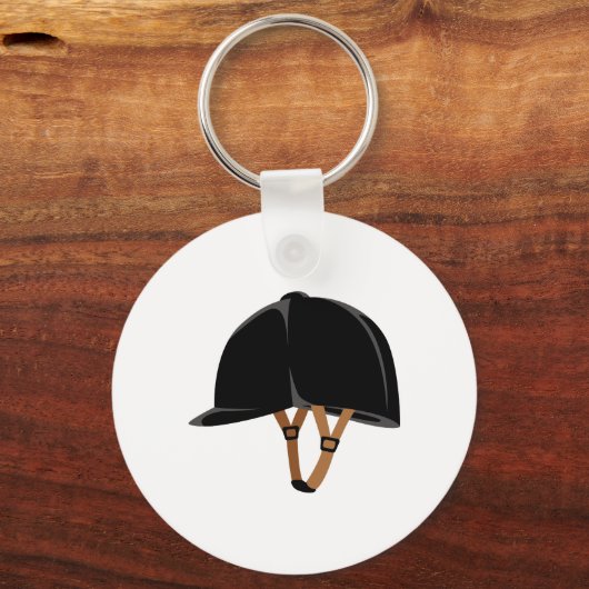 Equestrian Helmet Sleutelhanger (Voorkant)