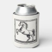 Equestrian  Horse Custom Name Blikjeskoeler (Blikje Voorkant)