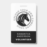 Equestrian Horse Logo Vrijwilliger Medewerker QR C