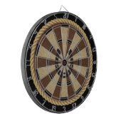 Equestrian Horseshoe Black and Brown Dartbord (Voorkant Links)