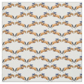 Equestrian Hunter Jumper Horse Fabric Stof (Swatch)