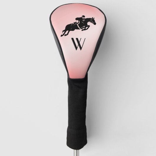 Equestrian Jumper Golfheadcover (Voorkant)