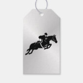 Equestrian Jumper Horse Cadeaulabel (Voorkant)