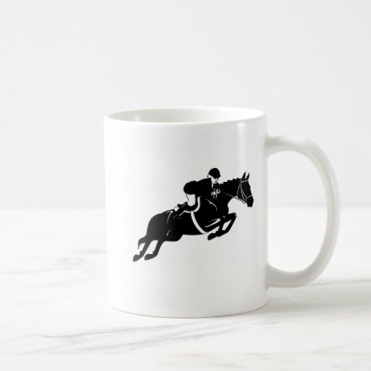 Equestrian Jumper Koffiemok (Rechts)
