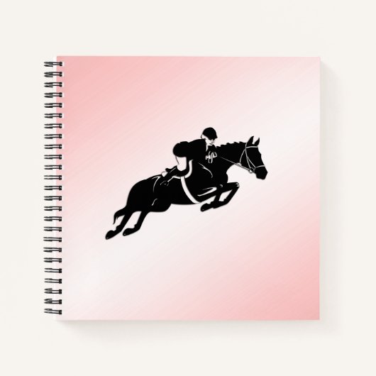Equestrian Jumper Notitieboek (Voorkant)
