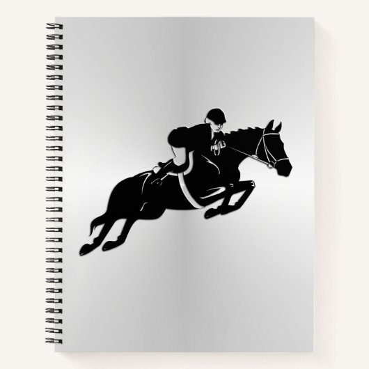Equestrian Jumper Notitieboek (Voorkant)