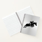 Equestrian Jumper Notitieboek (Binnen)