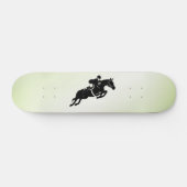 Equestrian Jumper Persoonlijk Skateboard (Horizontaal)