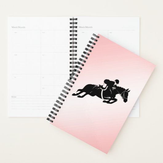 Equestrian Jumper Pink Planner (Display)