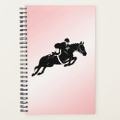 Equestrian Jumper Pink Planner (Voorkant)