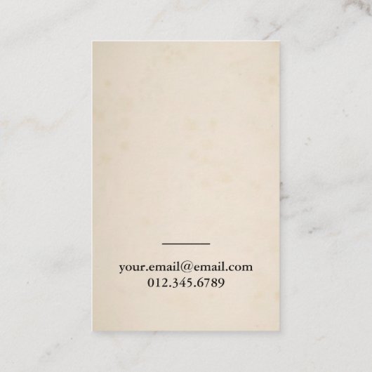  Equestrian Kaleidoscope Visitekaartje (Achterkant)