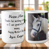 Equestrian Life Custom Foto Paard Lover Koffiemok