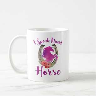 Equestrian Lover Trainer Ik Spreek Vloeiend Paard Koffiemok