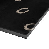 Equestrian Lucky Hoefijzer Pattern Snijplank (Hoek)