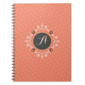Equestrian Monogram Lucky Hoefijzer Notitieboek (Voorkant)