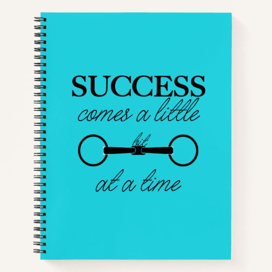 Equestrian Motivation Notebook Notitieboek (Voorkant)