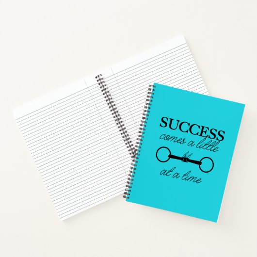 Equestrian Motivation Notebook Notitieboek (Binnen)