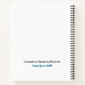 Equestrian Motivation Notebook Notitieboek (Achterkant)