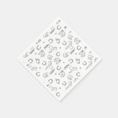 Equestrian Pattern Servet (Hoek)