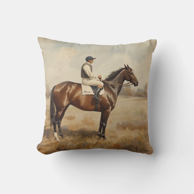 Equestrian Pillow Kussen (Voorkant)