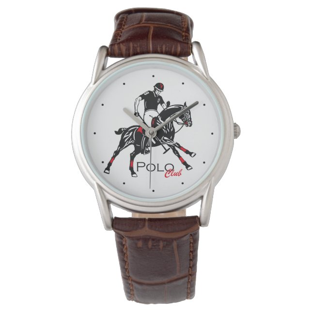 equestrian polo club horloge (Voorkant)