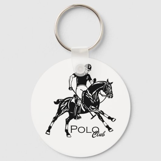 equestrian polo club sleutelhanger (Voorkant)
