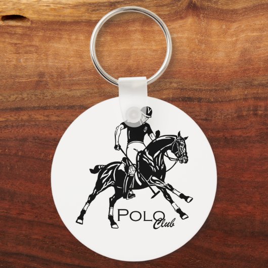 equestrian polo club sleutelhanger (Voorkant)