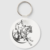 equestrian polo club sleutelhanger (Voorkant)