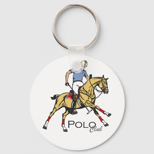 equestrian polo club sleutelhanger (Voorkant)