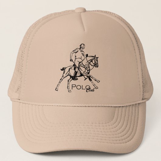 equestrian polo club trucker pet (Voorkant)