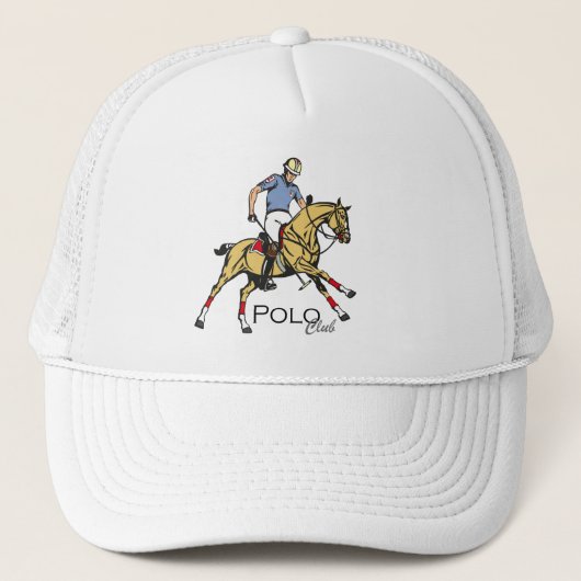 equestrian polo club trucker pet (Voorkant)