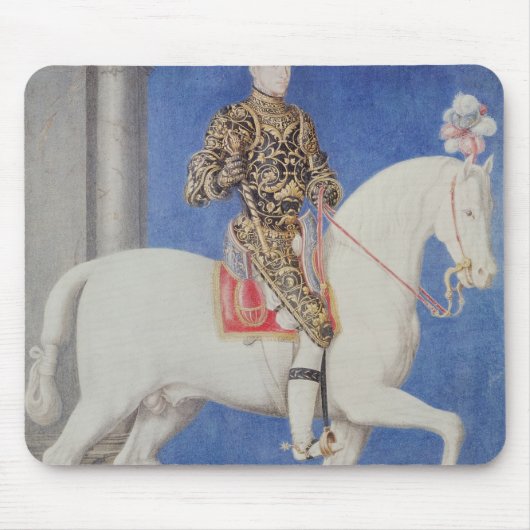 Equestrian Portrait Dauphin Henri II Muismat (Voorkant)