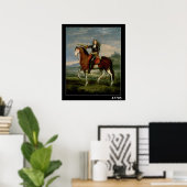 Equestrian Portrait Poster (Thuiskantoor)