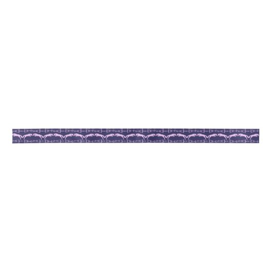 Equestrian Ribbon Satijnen Lint (Voorkant)