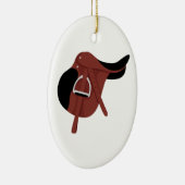 Equestrian Saddle Keramisch Ornament (Rechts)