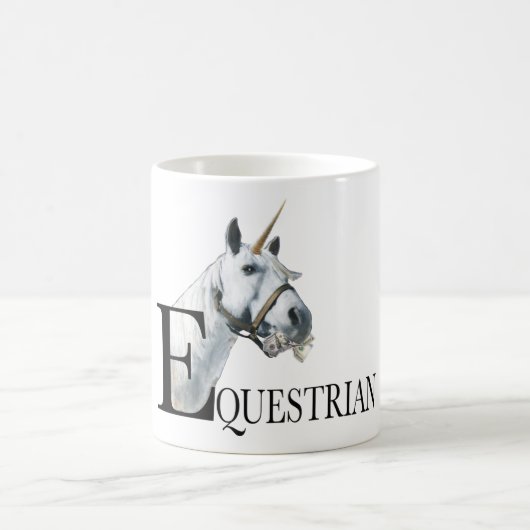 Equestrian side eye unicorn koffiemok (Center)