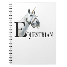 Equestrian side eye unicorn notitieboek