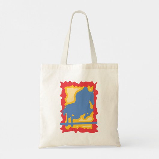 Equestrian Stamp Tote Bag (Achterkant)