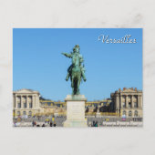 Equestrian standing of Louis XIV in Versailles Briefkaart (Voorkant)