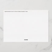 Equestrian standing of Louis XIV in Versailles Folie Feestdagenkaart (Achterkant)